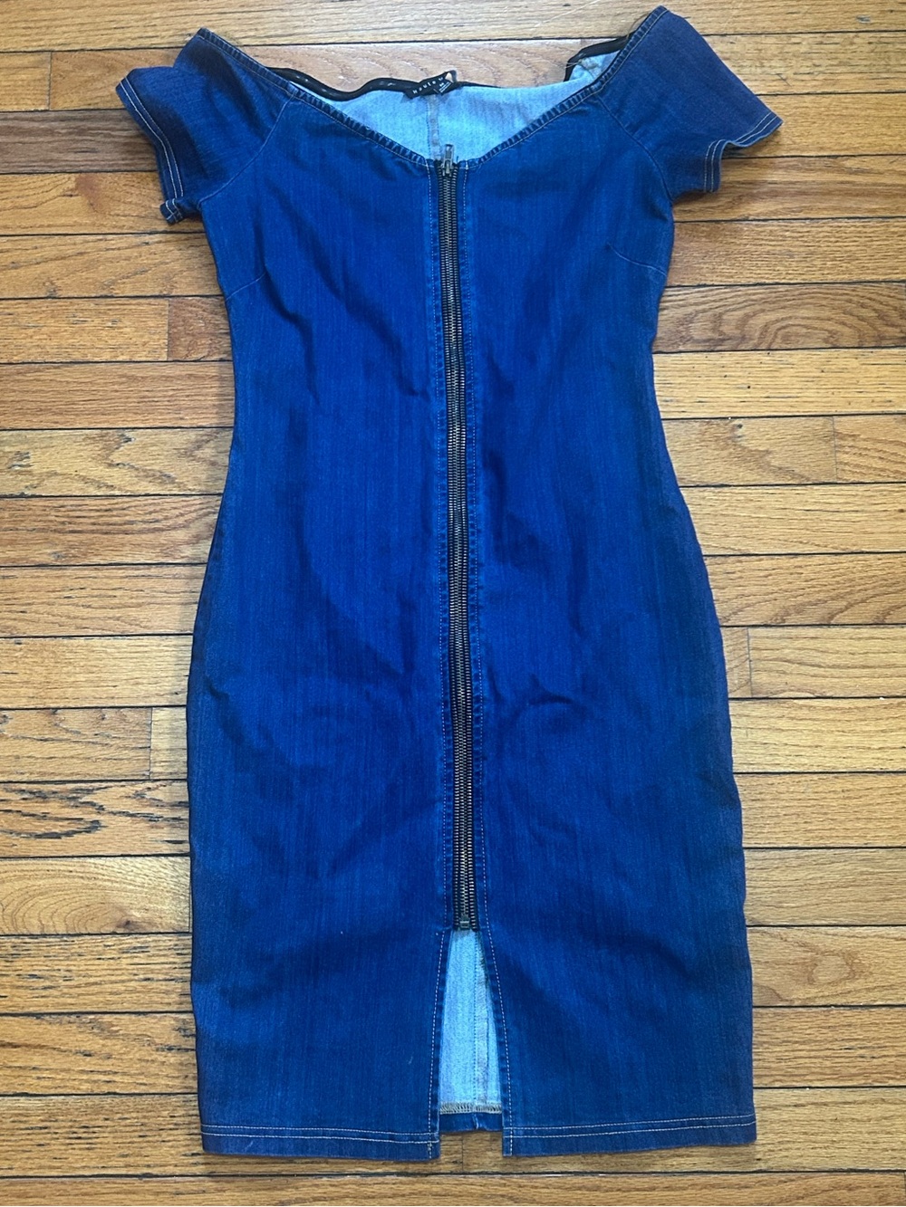Haute Monde Denim Dress
